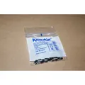 100St. Klauke 4728 Aderendhülsen DIN 46228 Teil 4 isoliert 1,5mm2 8mm lang Cu ga...