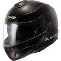 LS2 FF908 Strobe II Solid Klapphelm, schwarz, Größe 3XL für Männer