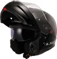 LS2, Modularer Motorradhelm Strobe II Gloss Black, XXXL