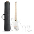 Donner HUSH-I PRO Silent Gitarre white Westerngitarre