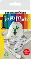 Eberhard Faber Textile Marker Textilstifte 8er Set inkl. Schablonen