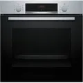 Bosch Serie 4, Einbau-Backofen, 60 x 60 cm, Edelstahl, HBA514BS3