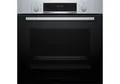 Bosch Serie 4 HBA514BS3 Einbau-Backofen – Pyrolyse, vielseitige Heizarten, 60x60