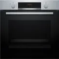 Bosch HBA514BS3 Serie 4 EEK:  Einbaubackofen, 71 L, 60 cm breit, 3D-Heißluft,