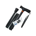 Bischoff & Bischoff Gehstock faltbarer Klappstock