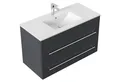 Magnolia Home Waschtisch Badmöbel Infinity 1000 SoftClose grafit