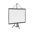 vidaXL 4101039 Projektionsleinwand 50 Zoll 4:3 Schwarz Weiß