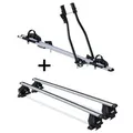 Fahrradträger SAGITTAR + Dachträger Menabo Tema kompatibel mit für Opel Zafira Tourer (Kombi ) ab 2011
