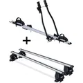 Fahrradträger SAGITTAR + Dachträger Menabo Tema kompatibel mit für Opel Zafira Tourer (Kombi ) ab 2011