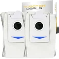 Roboter Deals - Staubbeutel, Ersatz-Beutel (2 Stück) für Ecovacs Deebot X2 Omni Staubsaugroboter mit Absaugstation
