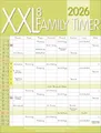 XXL Family Timer 8 2026: Familienplaner mit 8 breiten Spalten. Hochwertiger Familienkalender mit Ferienterminen, extra Spalte, Vorschau bis März 2027 und nützlichen Zusatzinformationen.