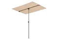 pro.tec Sonnenschutz, blickdicht, Carsoli Balkonblende 360° drehbar 180x130cm Sandfarben