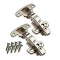 SOTECH 2 Stück Hettich Sensys 8645i TH52 110 Grad Eckanschlag Scharnier Höhe-Distanz 1,5 mm mit Soft Close Automatikscharnier inkl M4x16mm Schrauben Integrierter Dämpfung Scharniere für Kleiderschrank
