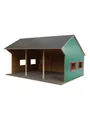 Kids Globe Agricultural Shed for 3 Vehicles 1:16