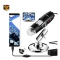 USB Digitalmikroskop 40X-1000X 8 LED USB OTG Kompat