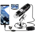 USB Mikroskop 40x-1000x Vergrößerung LED Beleuchtung Endoskop Computer Android