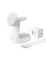 Anker MagGo 3-in-1 15W MagSafe kompatibles Ladegerät, iPhone Induktive Ladestation, Qi2-zertifiziert Wireless Charger für iPhone 16/15/14/13/12, Apple Watch, AirPods Pro und mehr (Adapter inkl.)