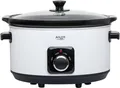 Adler AD 6413W Slow Cooker 5,8 l Weiß (AD 6413w)