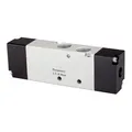 Riegler 5/3-Wegeventil, pneumatisch, "4A", Mitte belü., G 1/4, 950l/min