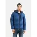 camel active Blouson aus recyceltem Nylon Langarm Markenlabel blau XXXL (58)