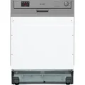 Sharp QW-HX12S47ES-DE Geschirrspüler Teilintegriert / 60 cm/E / 13 Maßgedecke / 3 Programme mit 50 min. Kurzprogramm/Edelstahl