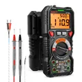 KAIWEETS Digital Multimeter LED-Buchsen Strommessgerät Auto-Range 6000 Zähler