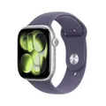 Apple Watch Series 11 GPS 46mm Silver Aluminium Case with Purple Fog Sport Band - M/L (MEVA4ZR/A)