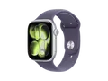 APPLE Watch Series 11 GPS 46, 2025 Smartwatch Aluminiumgehäuse Fluorelastomer, 160-210 mm, Silber/Purple