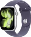 Apple Watch Series 11 GPS 46mm Aluminium silber mit Sportarmband M/L nebelviolett