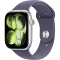 Apple Watch Series 11 46 mm Silber Sportarmband M/L