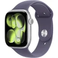Apple Watch Series 11 Sportarmband M/L 46 mm Aluminium GPS silber/nebelviolett