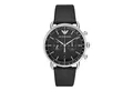 Emporio Armani Quarzuhr Emporio Armani Herrenchronograph AR11143 mit schwarzem Lederband