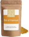 JKR Spices® 500g Ras el Hanout Gewürzmischung - Ideal für marokkanische, orientalische Gerichte - vegan - für Gemüse, Fisch, Fleisch, Couscous Gewürz | 100% natürlich ohne Zusätze