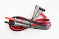 PeakTech Multimeter Messleitungen 120cm 1000V 10A CAT III/IV Grau/Rot/Schwarz