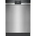 SN43ES22AE iQ300 , Spülmaschine edelstahl (gebürstet)/schwarz, 60 cm, Home Connect