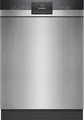 Siemens SN43ES22AE - iQ300 Unterbau Geschirrspüler mit 5 Jahre Garantie, Gebürsteter Stahl, Besteckkorb, 60 cm