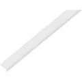 Alberts Winkelprofil ungleichschenklig Kunststoff 7 x 19 x 1.000 mm Weiß