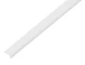 Alberts 485245 Abschlussprofil, rund | selbstklebend | Kunststoff, weiß | 1000 x