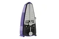 Wittner Metronom Taktell Piccolo Serie 830 - Kunststoffgehäuse - Ohne Glocke - Magic Violet - Mechanisch zum Aufziehen - Keine Batterien erforderlich - Made in Germany