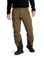 RevolutionRace Cyclone 3L Shell Pants für Herren, wasserdichte Hose mit Recco-Reflektoren zum Wandern, Dark Olive, S