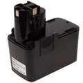 Powery Akku für Bosch Schrauber GSR 9.6VES NiMH Akku 2000 mAh (9.6 V) schwarz