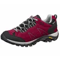 Brütting Wanderschuhe für Damen Mount bona Low-Burgund-Rot