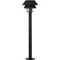 Eglo 900803 CHIAPPERA E27 Außen-Stehleuchte Ø220mm Schwarz Weiss IP65 - Schwarz/Weiß