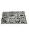 FRITZTOWN Deli Paper 33×23 cm Weiß 2000 Blatt | Unbeschichtetes Einschlagpapier & Burger Papier | Fettabweisendes Food Paper für Burger, Pommes, Sandwich, BBQ & Street Food
