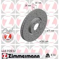 2x ZIMMERMANN Sport Z Bremsscheibe 440.3128.52