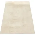 Waschbarer Teppich Wohnzimmer Kurzflor Einfarbiger Moderner Stil Weich - Beige