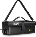 HENMI Ebike Akku Tasche, Feuerfeste akku Tasche bis 1000 °C, Akkutasche ebike 