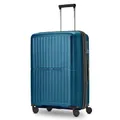 Pactastic Ultraleicht Hartschalen Check-in Koffer | Mittelgroßer Trolley 45 x 26 x 67 cm | von 71 auf 80 Liter erweiterbar nur 3,5 kg, Polypropylen | 4 Doppelrollen & TSA (Collection 01+)