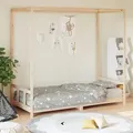 Kinderbett 90x190 Cm Massivholz Kiefer - Vidaxl