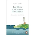 Im Meer schwimmen Krokodile